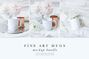 Fine Art Mug Mockup Bundle