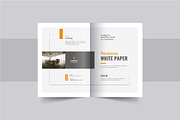 Business white paper brochure design, a Brochure Template by Pavel_design (Thumbnail 2 of 9)