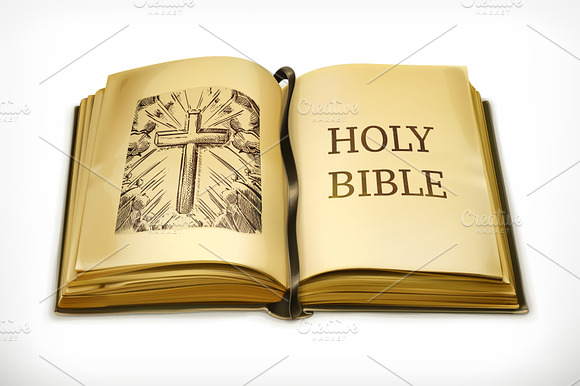 Holy Bible Vector Icon