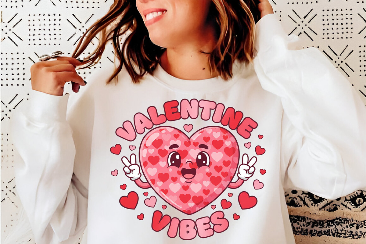 Valentine Vibes Png, Valentine’s Day, an Illustration by SinaCreation (Photo 6 of 11)