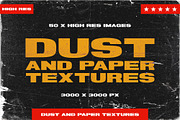Dust Scratch & Paper Textures, a Texture Graphic by dbdslondon (Thumbnail 1 of 7)