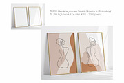 Minimalist Frame Mockup Bundle Set, a Print Template by VNmockup (Thumbnail 2 of 16)