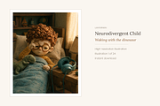 Neurodivergent Child Illustrations, a Person Illustration by LanternkinStudio (Thumbnail 10 of 13)