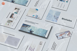 Laboratory & Science PowerPoint, a Presentation Template by Pixslides