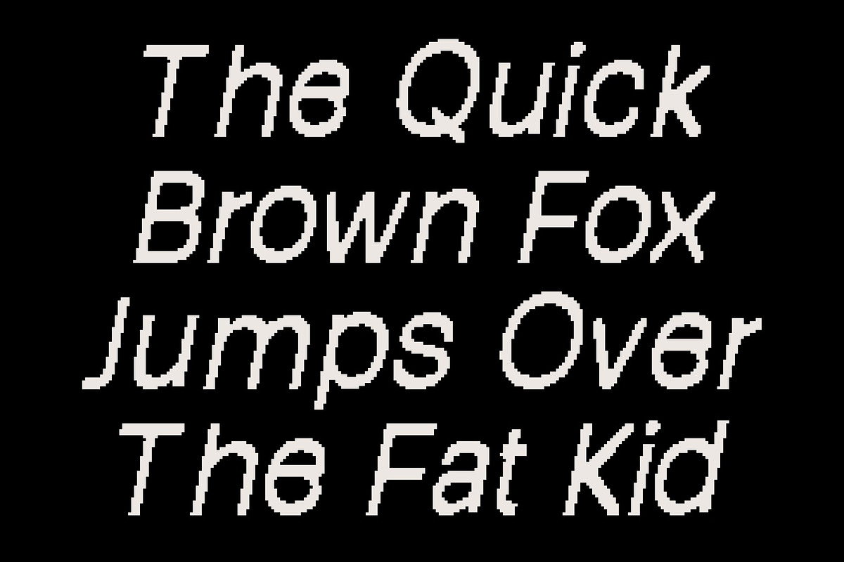 CS Boreal Pixel, a Sans Serif Font by Craft Supply Co. (Photo 3 of 8)