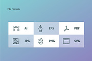 Water Outline Icon Set, an Icon by BomSymbols (Thumbnail 4 of 5)