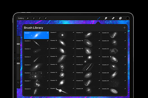 Procreate Cosmic Brushes