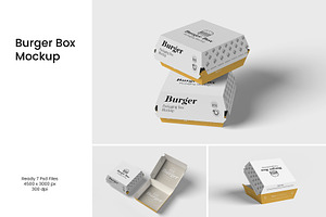 Burger Packaging Mockup