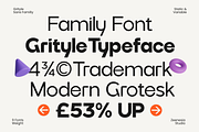 Grityle, a Sans Serif Font by zeenesia (Thumbnail 4 of 16)