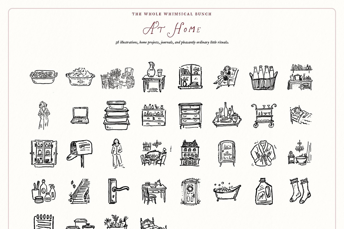 Mega Fall Doodle Clipart Bundle, a Seasonal Illustration by The October Creative (Photo 7 of 13)