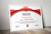 Certificate Word | PSD | AI, a Stationery Template by Curve Design (Thumbnail 1 of 3)