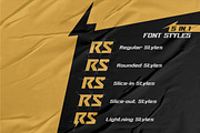 THUNDER ONE, a Font by Blacksheep studio (Thumbnail 2 of 3)