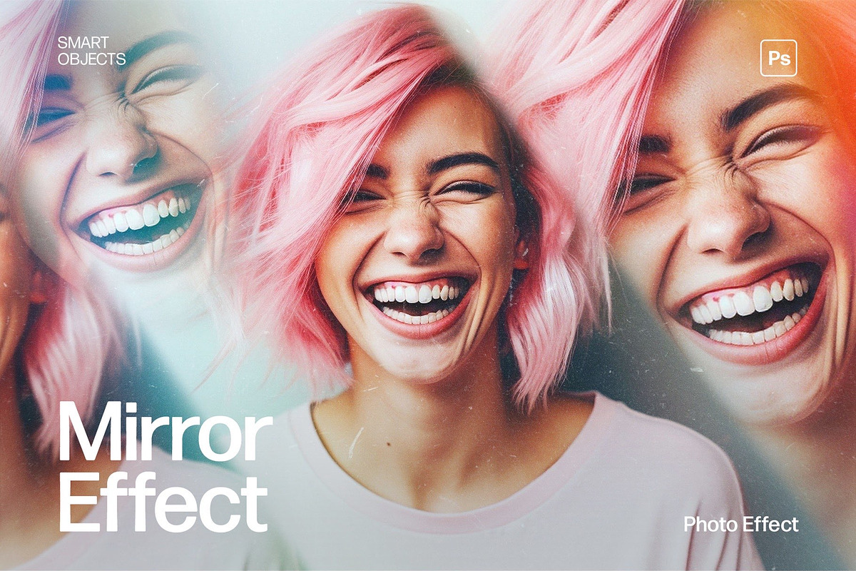 Mirror Prism Photo Effect Template, a Layer Style Add-On by DesignerCandies (Photo 7 of 7)