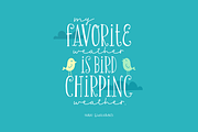Chirp & Blossom Font, a Serif Font by Denise Chandler (Thumbnail 2 of 8)