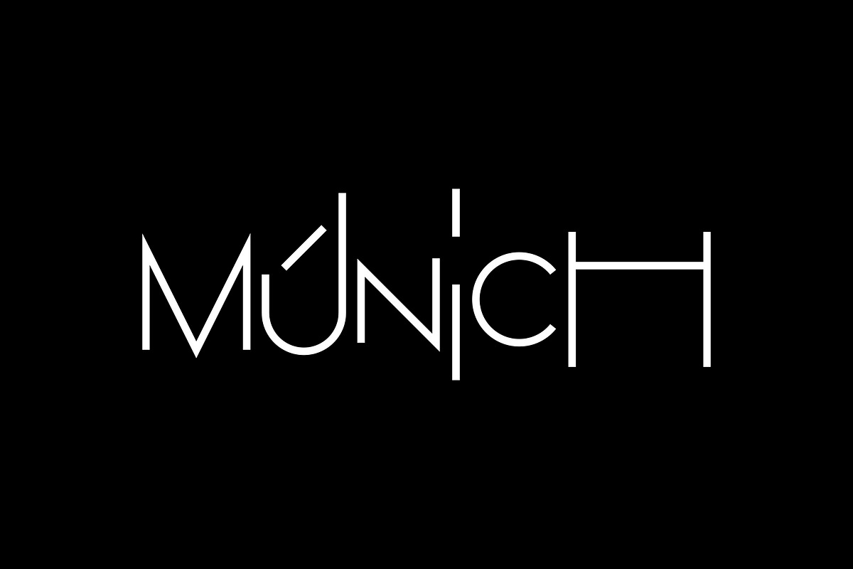 Linear-FTN Display Vector only font preview 7
