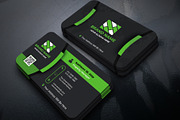 Dark Real Estate Card, a Business Card Template by Mohammad Sarfaraz (Thumbnail 1 of 7)