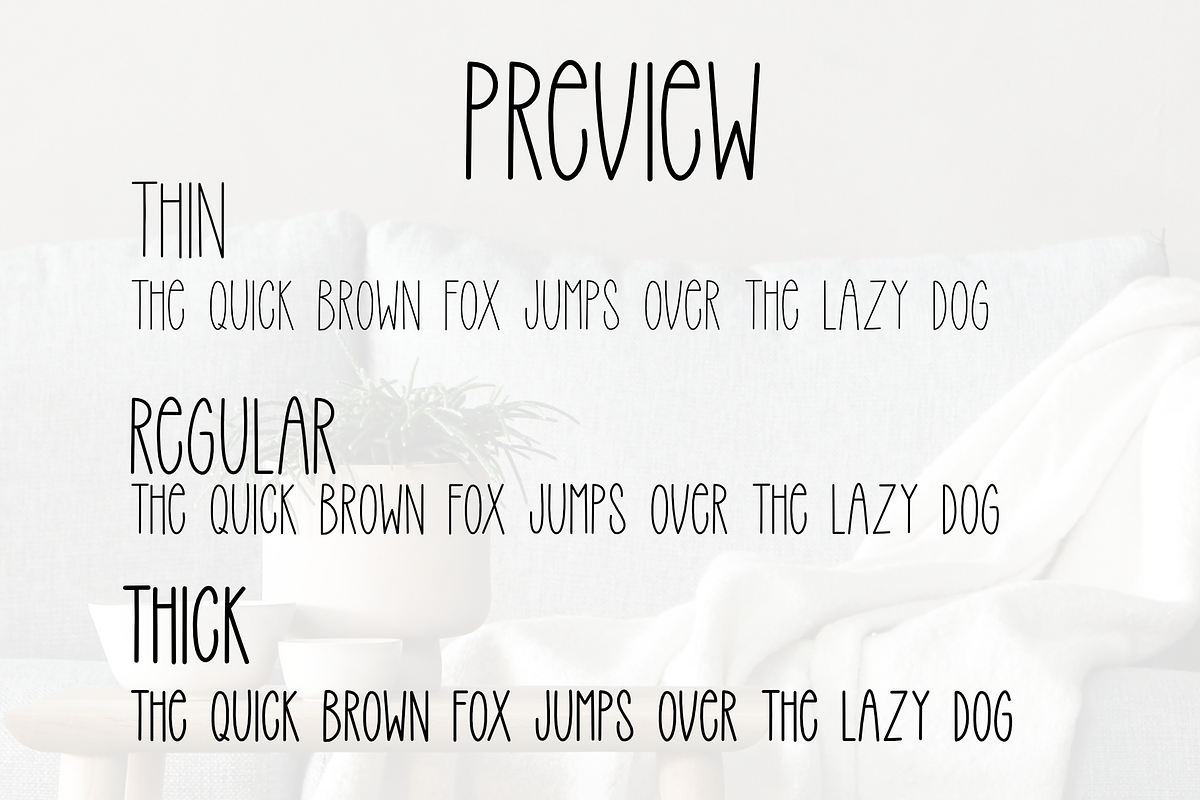 Coming Home - a sans serif font, a Sans Serif Font by Design av MAD (Photo 2 of 6)