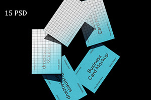 Minimalist Business Card Mockup Set