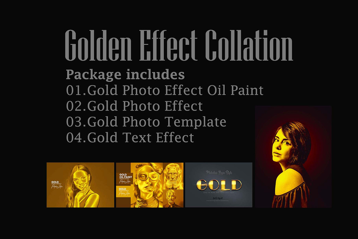 Golden Effect Collation, an Action Add-On by MRI STUDIO (Photo 2 of 20)