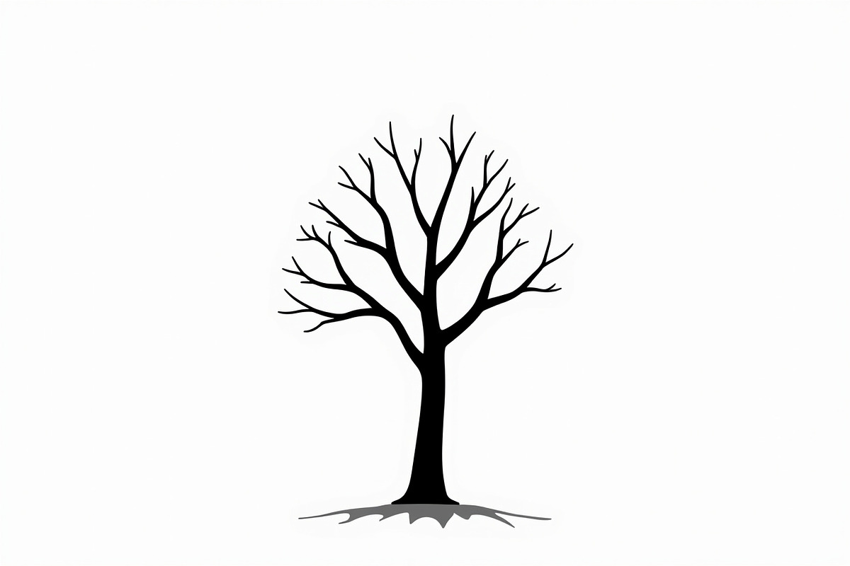 Wild Forest Tree Clipart Set, an Illustration by balal (Photo 3 of 21)