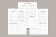 Meal Planning Pages Set V-10, a Stationery Template by shahsoft (Thumbnail 3 of 3)