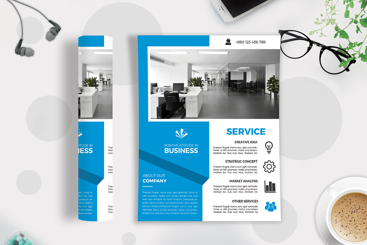 50+ Business Flyers Bundle, a Flyer Template by Imagine Design Studio (Photo 14 of 52)