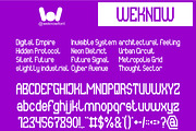 Invisible Thoughts font, a Font by weknow (Thumbnail 5 of 8)
