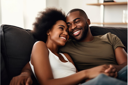 shot of a happy young couple, a Person Photo by Sergey Kotenev