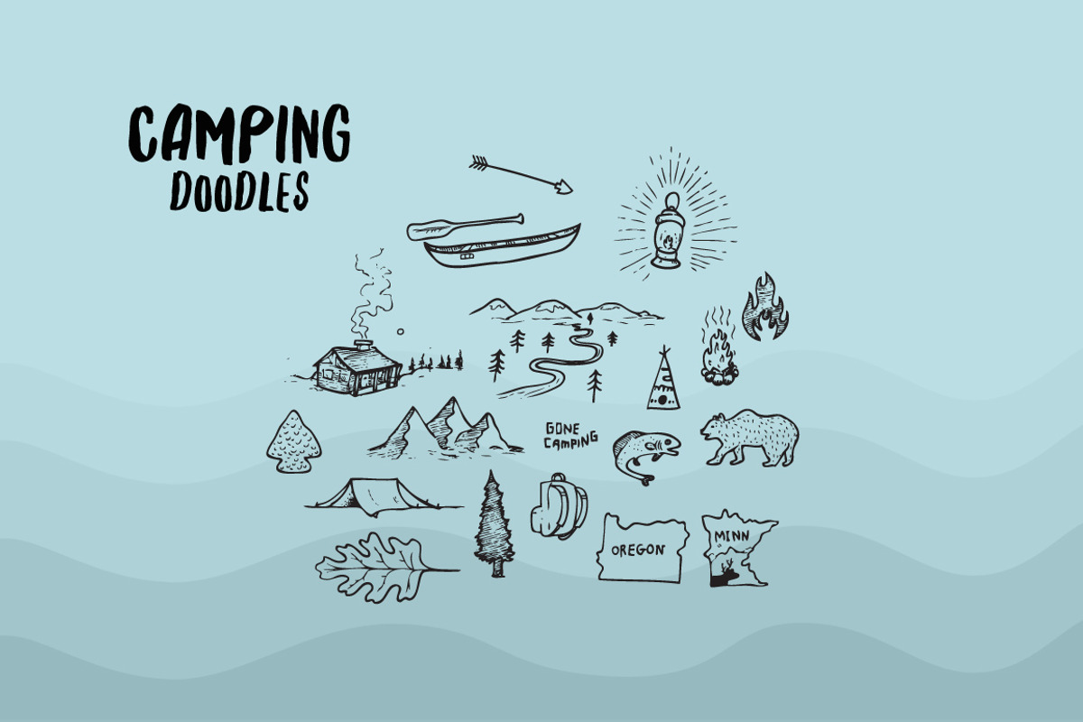 Doodle Pack Volume 2, a Graphic by Outback Design Co. (Photo 2 of 5)