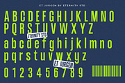 ET Jurgen -New Modern Condensed Font, a Sans Serif Font by Eternity Studio (Thumbnail 5 of 12)