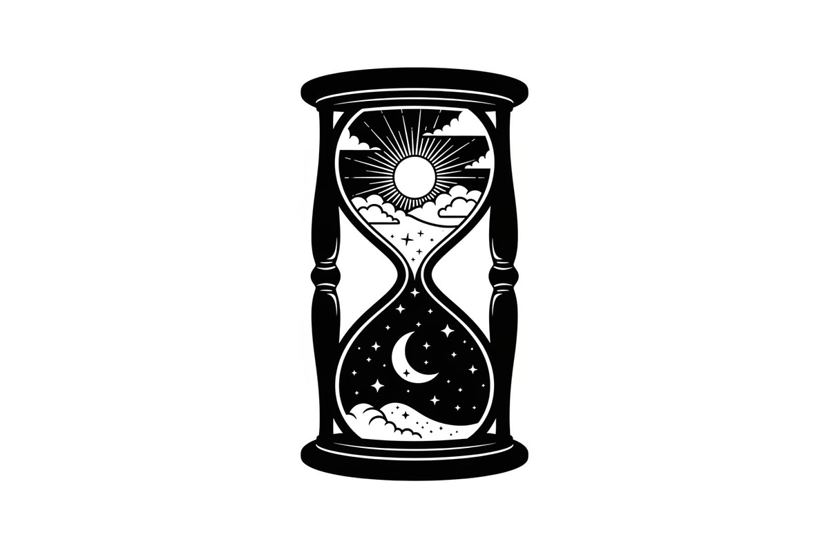 Celestial Sun Moon Hourglass Bundle, an Illustration by Gaye Art (Photo 15 of 31)