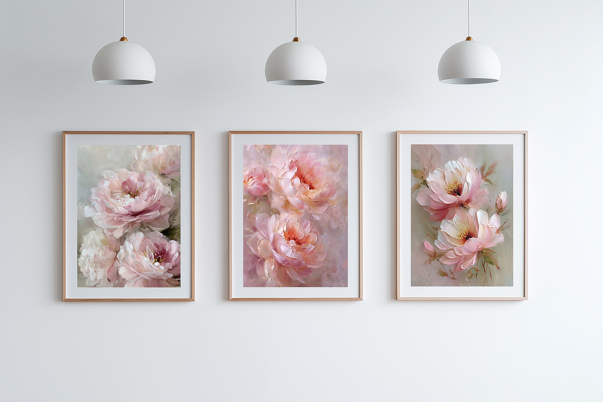 Soft Blush Floral Illustration, a Decorative Illustration by Housui Patterns (Photo 7 of 12)