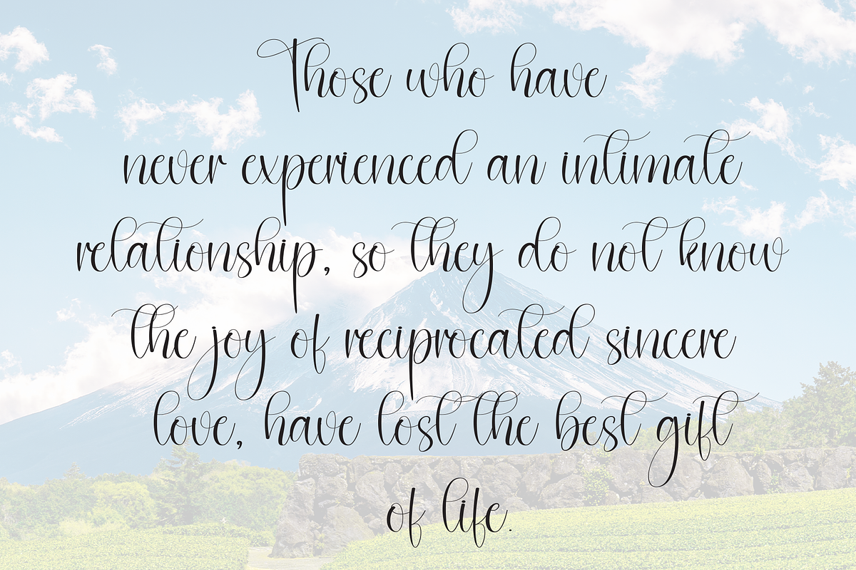 Beautiful | Script Font, a Handwritten Font by Scratchones (Photo 6 of 9)