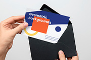 20 TREND GEOMETRIC BACKGROUNDS, a Pattern Graphic by Noires (Thumbnail 2 of 6)