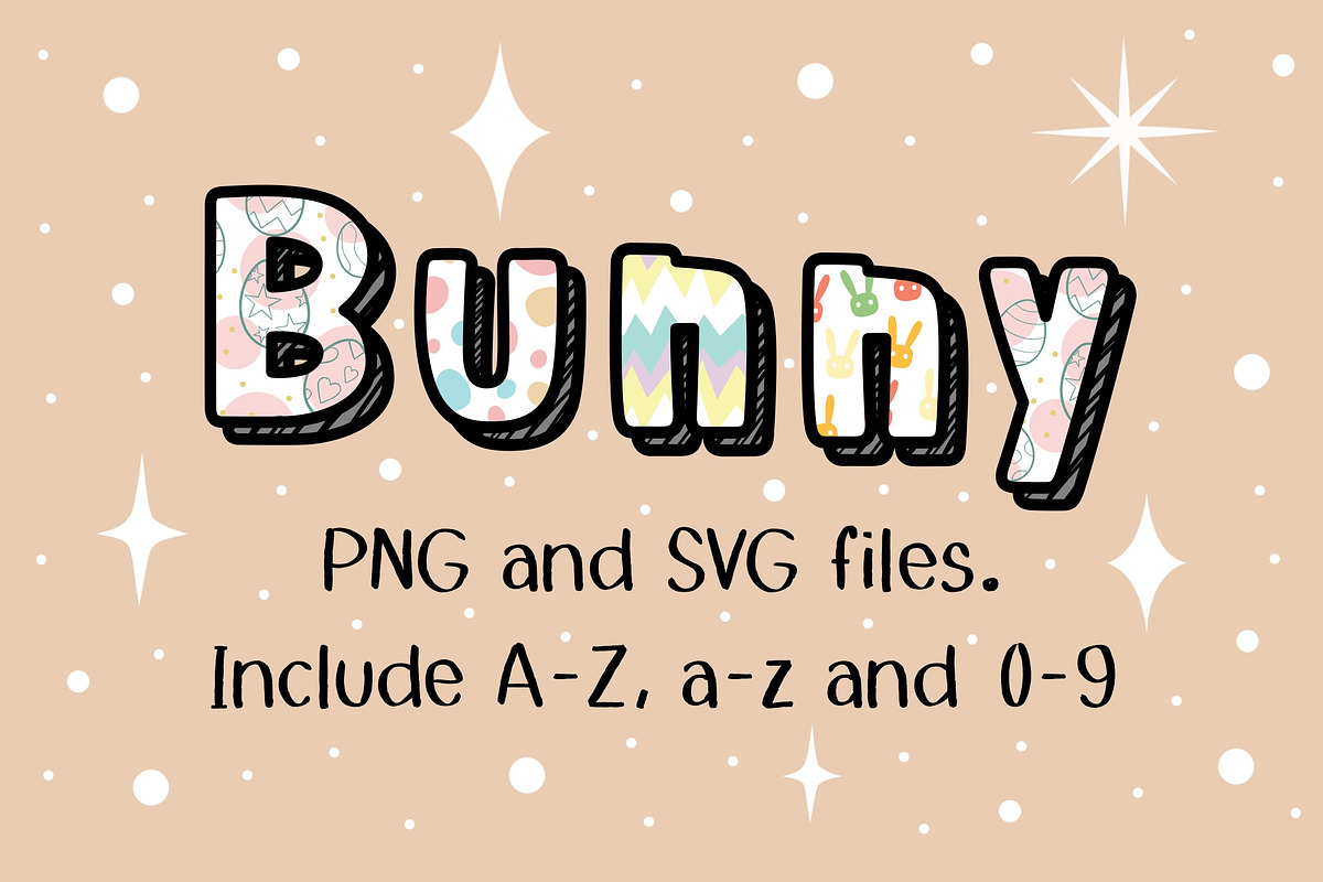 Easter OTF PNG SVG, a Symbol Font by DREAMs Soul G. (Photo 5 of 6)