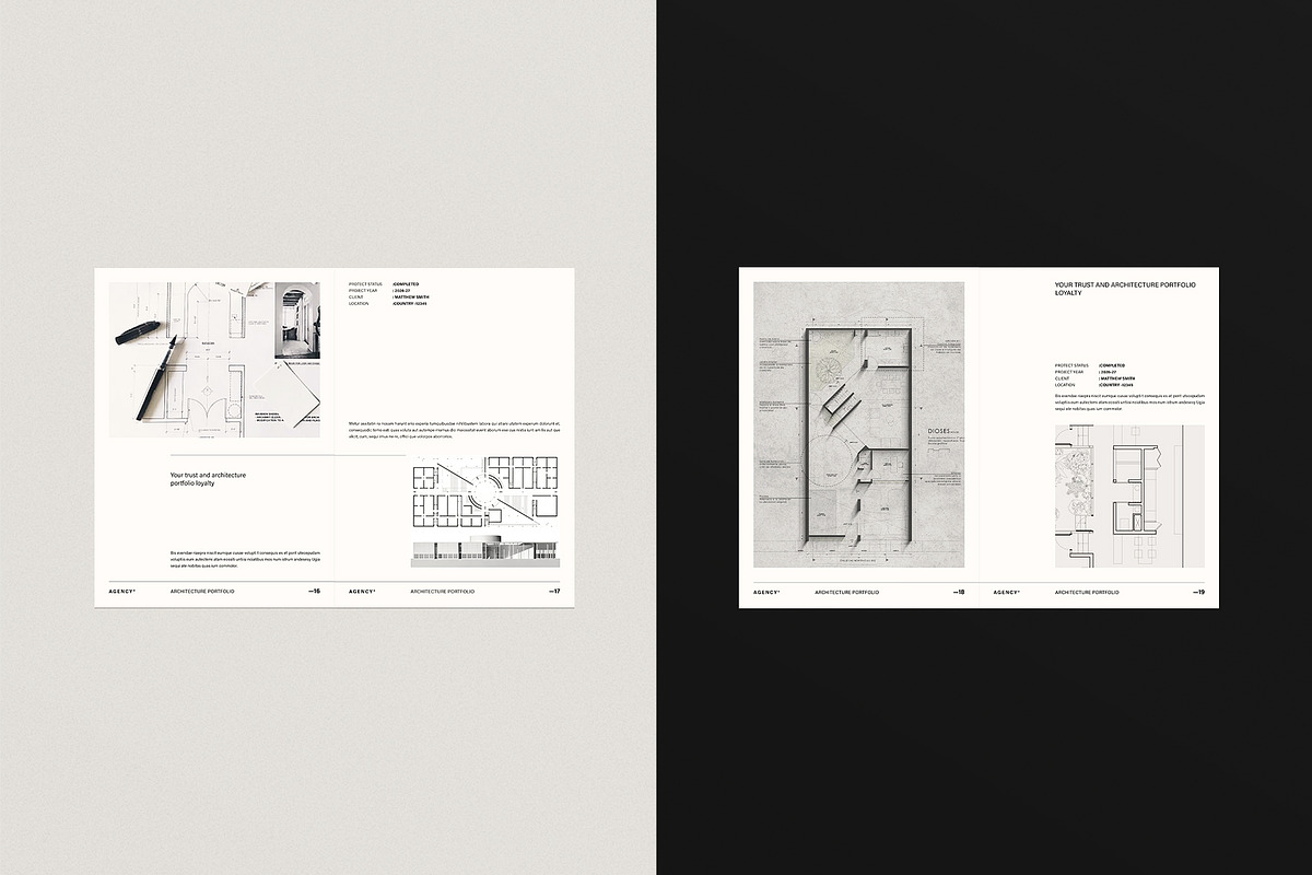 Architecture Portfolio Template, a Brochure Template by ArtisanaAura (Photo 8 of 21)