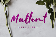 Mallent Font + Bonus, a Script Font by alit design (Thumbnail 1 of 8)