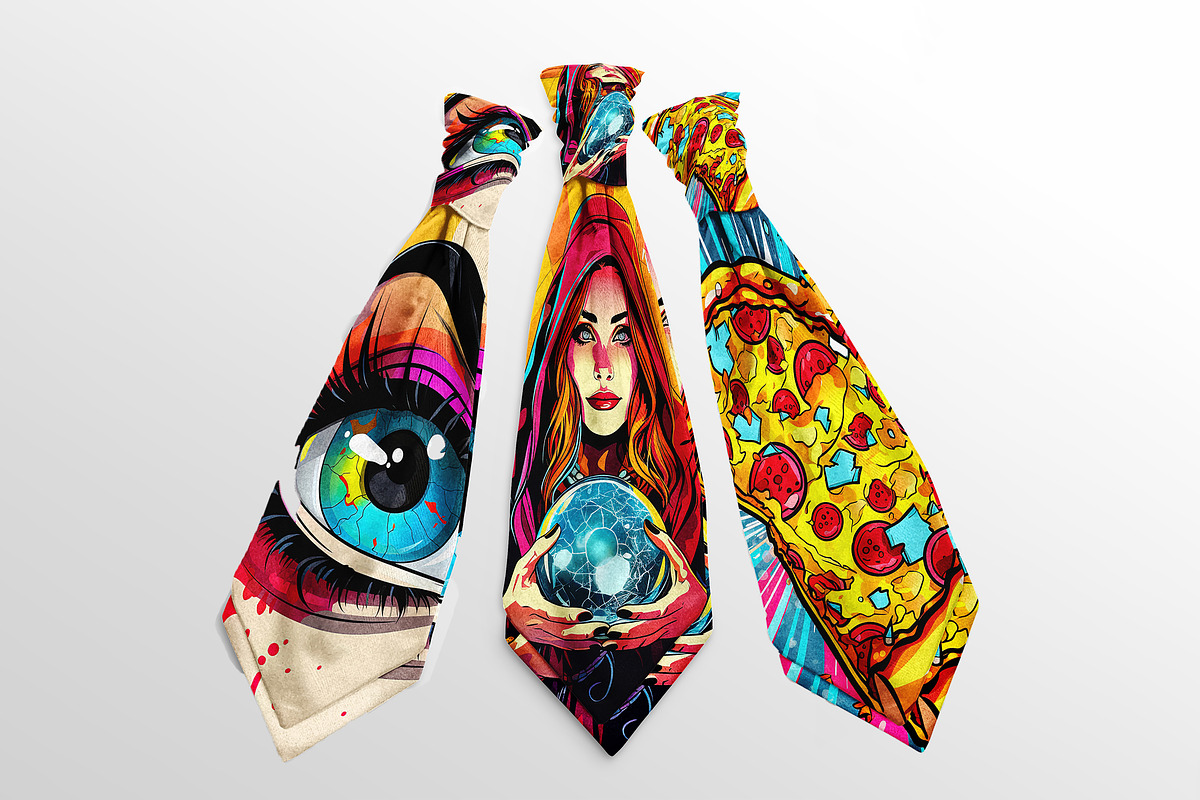 Pop Art Mania Vibrant Collection, an Illustration by Fun Digital (Photo 3 of 6)