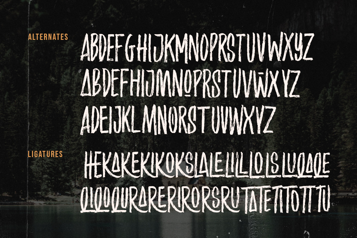 Grantland - Brush Font, a Font by Letterhend Studio (Photo 10 of 10)