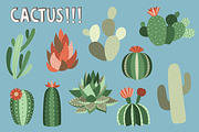 Llama and Cactus Clipart Bundle, an Animal Illustration by Kenna Sato Designs (Thumbnail 3 of 3)