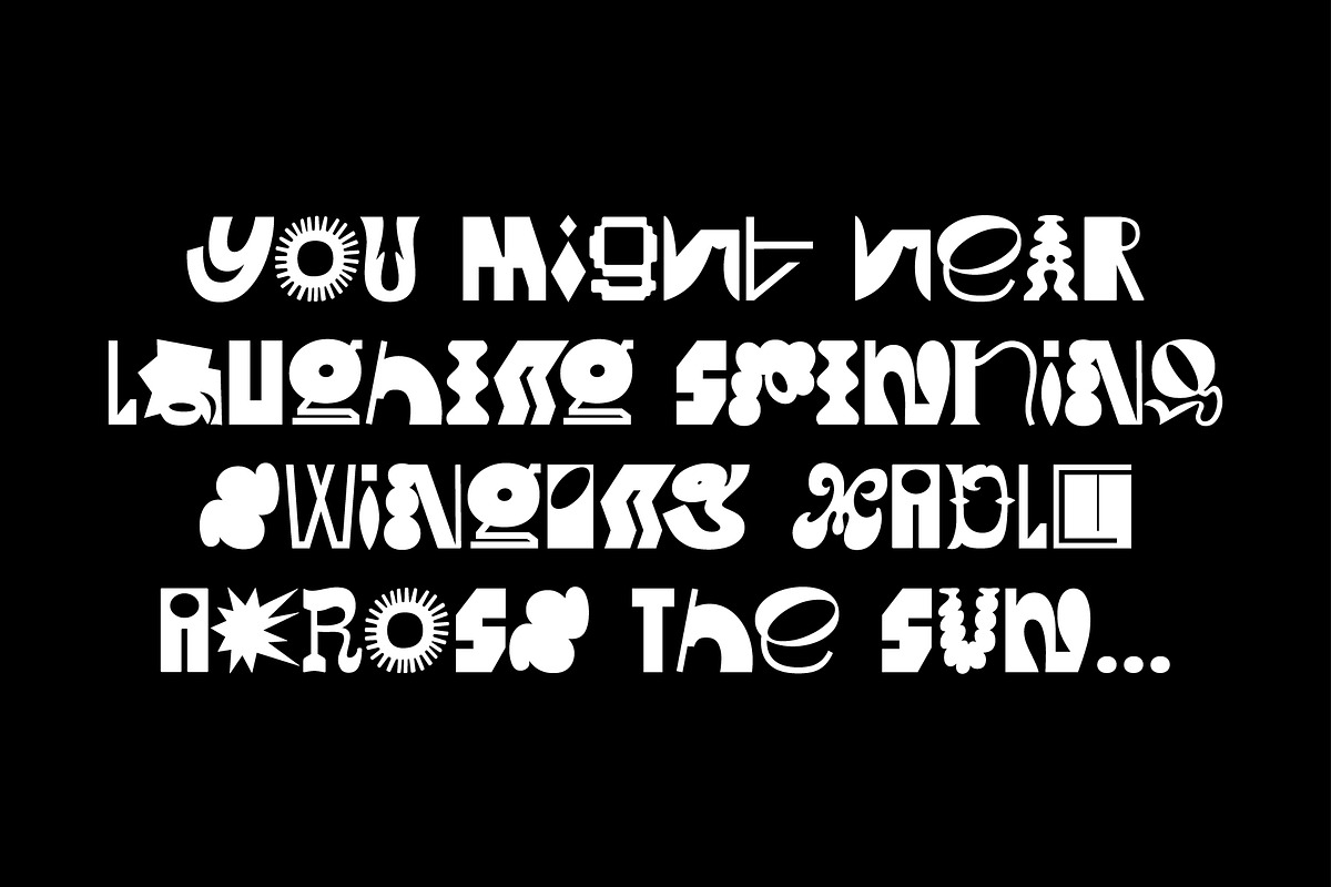 Allsorts (Quirky Display Font), a Sans Serif Font by BTYPE (Photo 8 of 12)