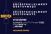 Broqi, a Sans Serif Font by twinstd (Thumbnail 11 of 11)