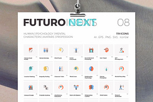 Futuro Next Icons / Human Pack