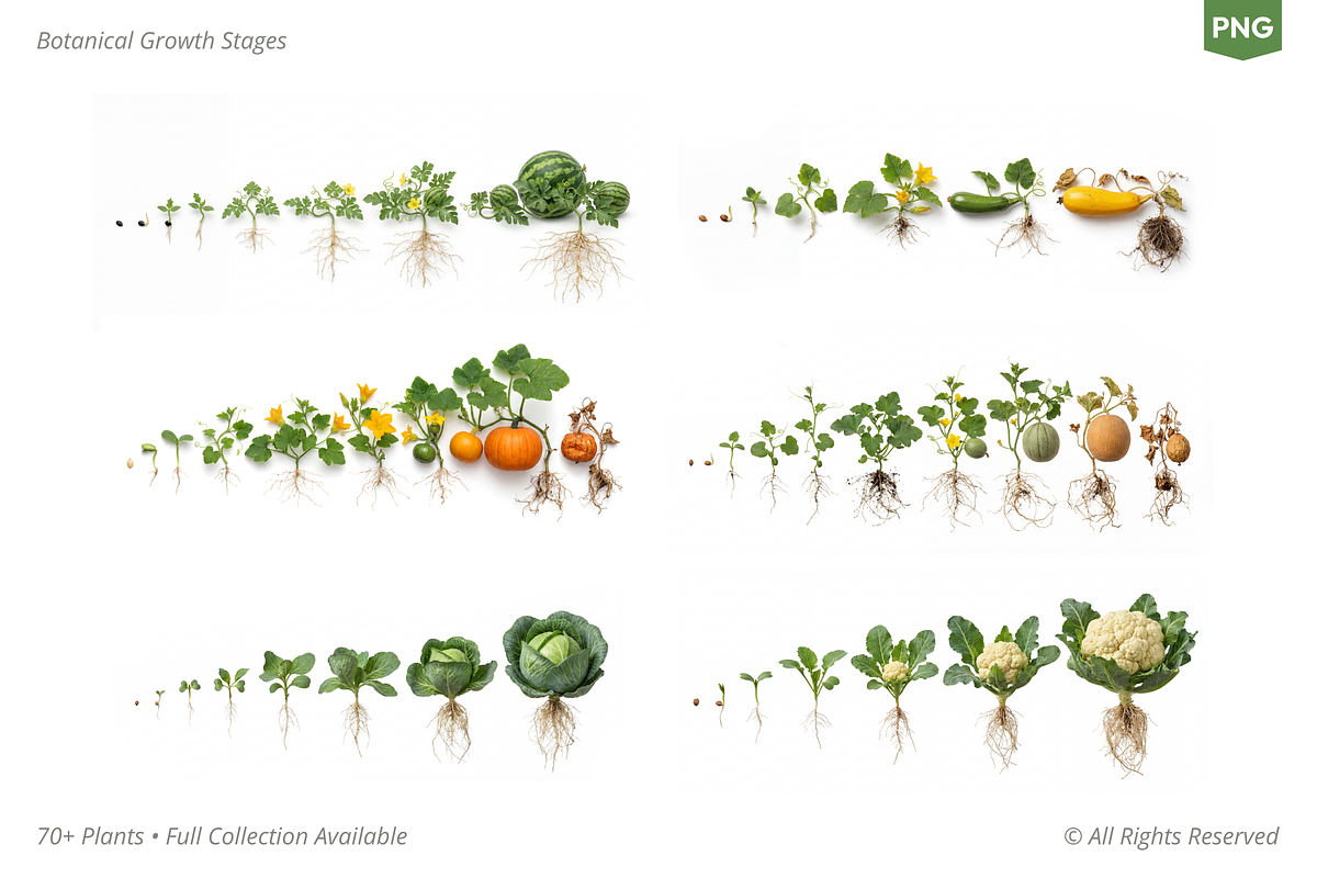 PLANT GROWTH CYCLE COLLECTION, a Nature Photo by Ilia Design (Photo 2 of 8)
