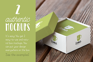 Authentic Box Mockup Vol. 01