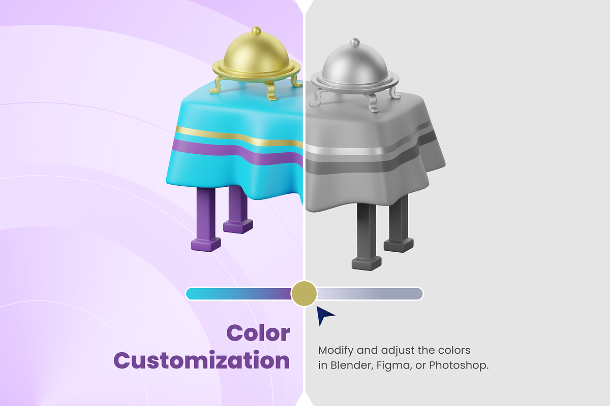 3D Hotel Icons, a Scene 3D Model by Flat Icons (Photo 6 of 8)