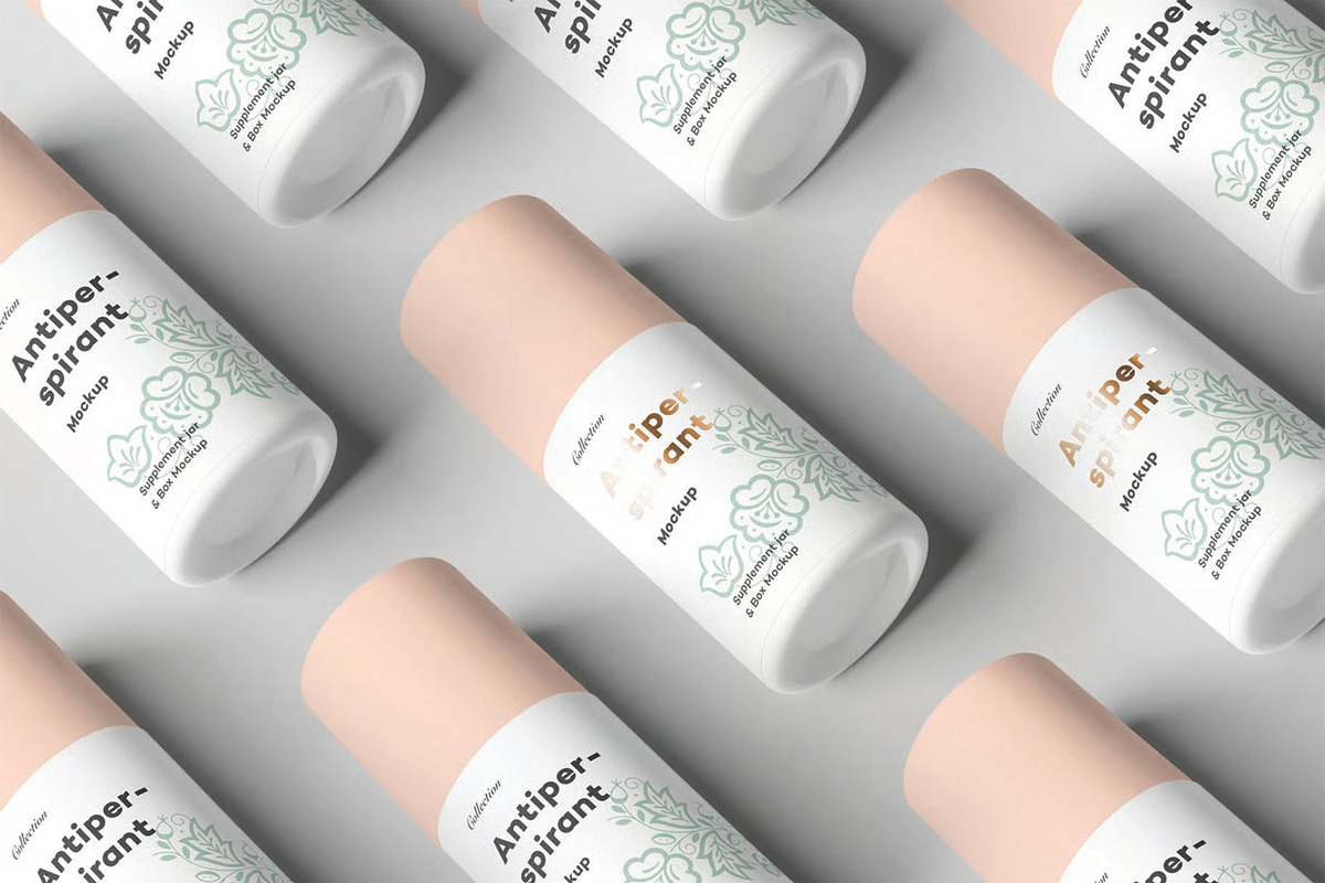 Antiperspirant Mockup, an Advertising Mockup by DesignRushMarket (Photo 9 of 13)