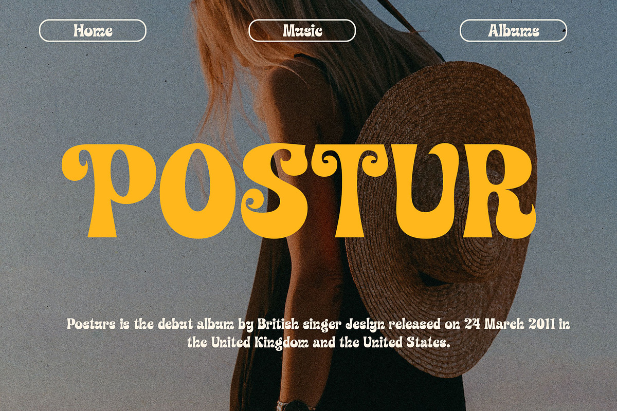 Molger Retro Display Font, a Serif Font by RantautypeStudio (Photo 17 of 17)