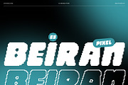 CS Beiran Pixel, a Sans Serif Font by Craft Supply Co. (Thumbnail 1 of 8)