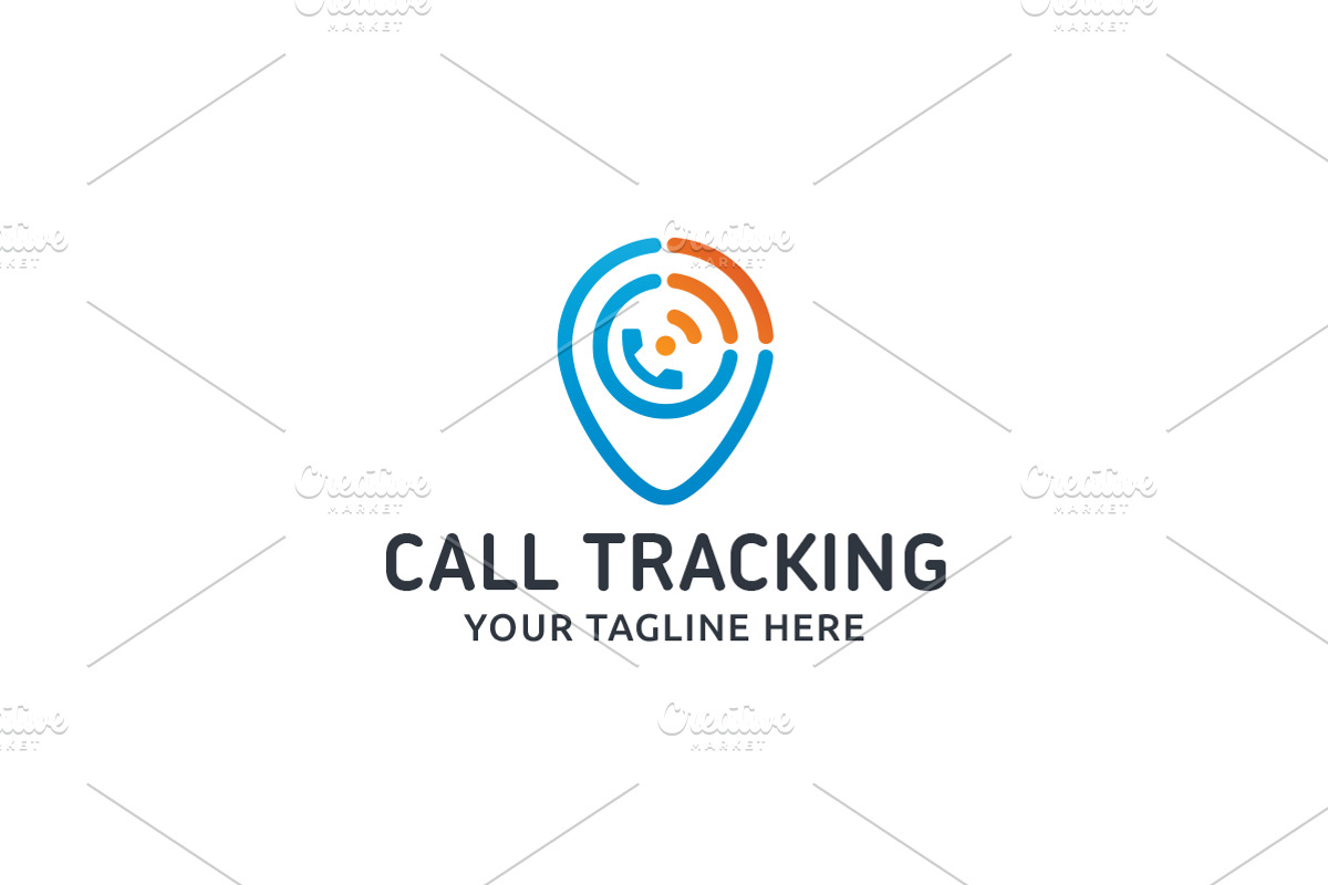 Call Tracking Logo, a Branding & Logo Template by Martin-Jamez (Photo 1 of 3)